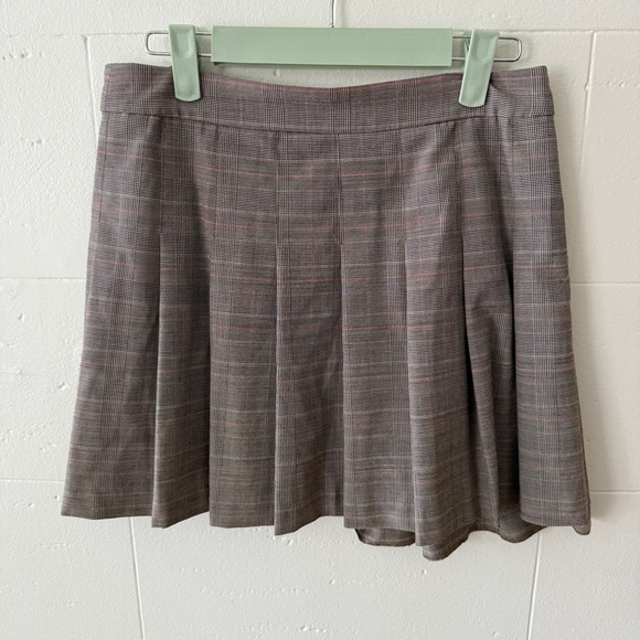 Sunday Best Dresses & Skirts - Sunday Best Gray Plaid Mini Skirt